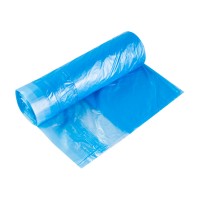 Мешки для мусора с завязками, 35л, 15шт, 13мкм, синие, (уп.)