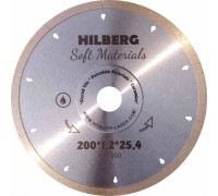 Диск алмазный отрезной 200*25,4 Hilberg Hyper Thin 1,2 mm HM550