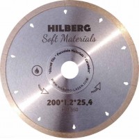 Диск алмазный отрезной 200*25,4 Hilberg Hyper Thin 1,2 mm HM550