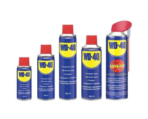 Смазка универсальная WD-40 , 420мл, 'Секрет в трубочке', (шт.)