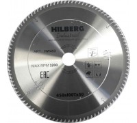 Диск пильный Hilberg Industrial Дерево 450*50*100Т HW453