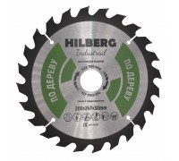 Диск пильный Hilberg Industrial Дерево 200*30*24Т HW200