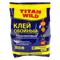 Клей обойный Titan Wild флизелиновый, 200г, пакет, (шт.)