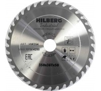 Диск пильный Hilberg Industrial Дерево 350*50*36Т HW354