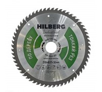 Диск пильный Hilberg Industrial Дерево тонкий рез 210*30*60Т HWT212