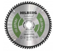 Диск пильный Hilberg Industrial Дерево 250*30*64Т HW252