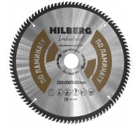 Диск пильный Hilberg Industrial Ламинат 250*30*100Т HL250