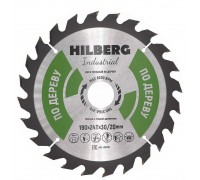 Диск пильный Hilberg Industrial Дерево 190*30/20*24Т HW190