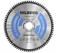 Диск пильный Hilberg Industrial Алюминий 230*30*80Т HA230