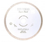 Диск алмазный отрезной 180*25,4 Hilberg Super Hard Сплошной HM640