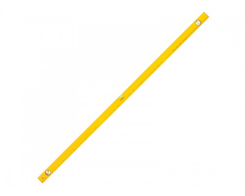 Уровень алюминиевый 'Yellow', коробчатый корпус, 3 акриловых глазка, линейка, 1500мм, (шт.)