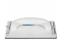 Оправка шлифовальная пластик. осн-е, накладка из мягкой синтет.резины, пласт.зажимы, 230х105мм, (шт.