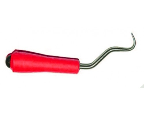 Крюк для вязки оцинкованная сталь, пластиковая рукоятка, 220х30мм, (шт.)
