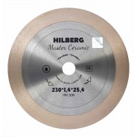 Диск алмазный отрезной 230*25,4 Hilberg Master Сeramic HM506