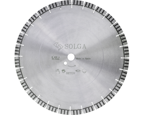 Диск алмазный Solga Diamant PROFESSIONAL15 сегментный 400мм (23117400)