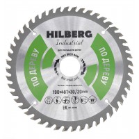 Диск пильный Hilberg Industrial Дерево 190*30/20*48Т HW192