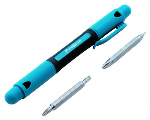 Отвертка-ручка с битами для точных работ 4 в 1: PH0 - PH1, SL3 - SL4, CR-V, (шт.)