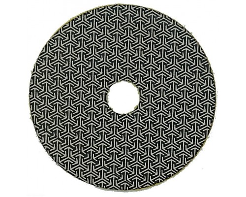 Алмазный гибкий шлифовальный гальванический круг 'Черепашка' Hilberg 100 мм № 400, 560400