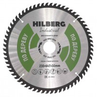 Диск пильный Hilberg Industrial Дерево 230*30*64Т HW232