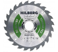 Диск пильный Hilberg Industrial Дерево тонкий рез 165*30*24Т HWT160