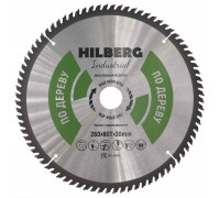 Диск пильный Hilberg Industrial Дерево 260*30*80Т HW261