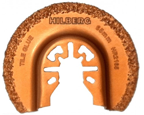 Полотно отрезное по плиточному клею Hilberg Radial WC 65 mm HR2165