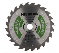 Диск пильный Hilberg Industrial Дерево тонкий рез 165*20*24Т HWT165