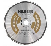 Диск пильный Hilberg Industrial Ламинат 300*30*120Т HL300