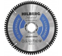 Диск пильный Hilberg Industrial Алюминий 200*30*80Т HA200