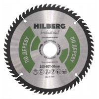 Диск пильный Hilberg Industrial Дерево 200*30*60Т HW202