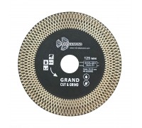 Диск алмазный отрезной 125*22,23 Турбо серия Grand Cut & Grind GCG002