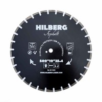 Диск алмазный отрезной 500*25,4 Hilberg Hard Materials Лазер асфальт HM311