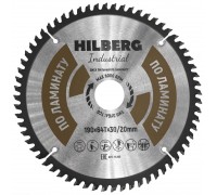 Диск пильный Hilberg Industrial Ламинат 190*30/20*64Т HL190