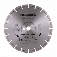 Диск алмазный отрезной 300*25,4 Hilberg Hard Materials Лазер HM107