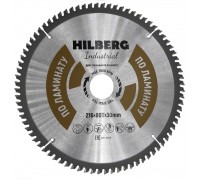 Диск пильный Hilberg Industrial Ламинат 216*30*80Т HL216