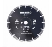 Диск алмазный отрезной 250*25,4 Hilberg Hard Materials Лазер асфальт HM306