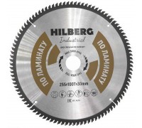 Диск пильный Hilberg Industrial Ламинат 255*30*100Т HL255