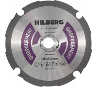 Диск пильный Hilberg Industrial Фиброцемент 165*4T*20 mm HC165