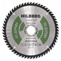 Диск пильный Hilberg Industrial Дерево 210*30*60Т HW212