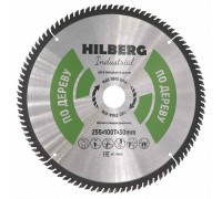 Диск пильный Hilberg Industrial Дерево 255*30*100Т HW257