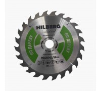 Диск пильный Hilberg Industrial Дерево 250*32/30*24Т HW253