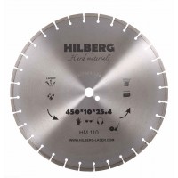 Диск алмазный отрезной 450*25,4 Hilberg Hard Materials Лазер HM110