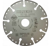 Диск алмазный отрезной 125*22,23 Hilberg Super Metal 520125