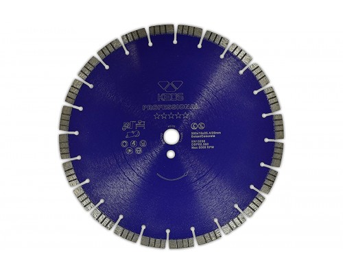 Алмазный диск Keos Professional (бетон) Ø350 мм DBP02.350