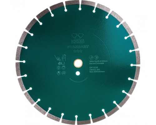 Алмазный диск Keos Standart (бетон) Ø350 мм DBS02.350