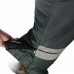 Утепленные мужские брюки для работы Люкс цвет черный с полосами соп